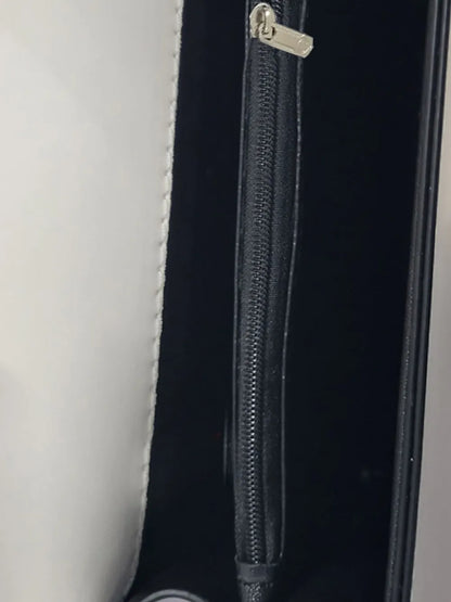 Chain PU Leather Detachable Shoulder Strap Handbag